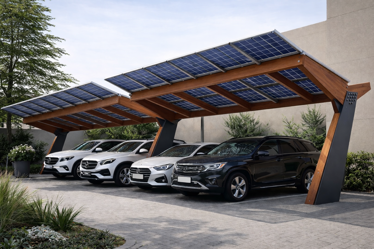 Solar Car Parking